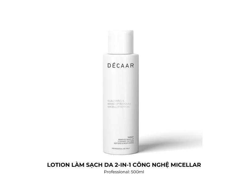 Cleansing & Make-up Remover Micellar Lotion của Décaar